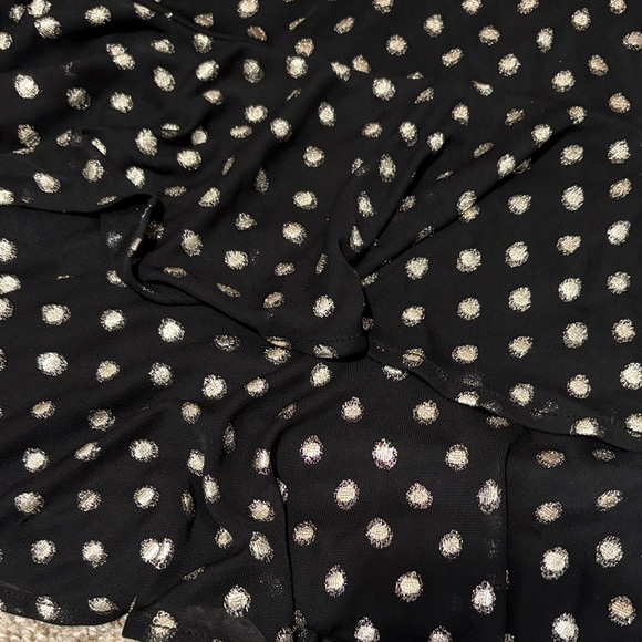 City Studio Black Dress with Long Sleeves With Removable Waist Tie - Picture 3 of 6